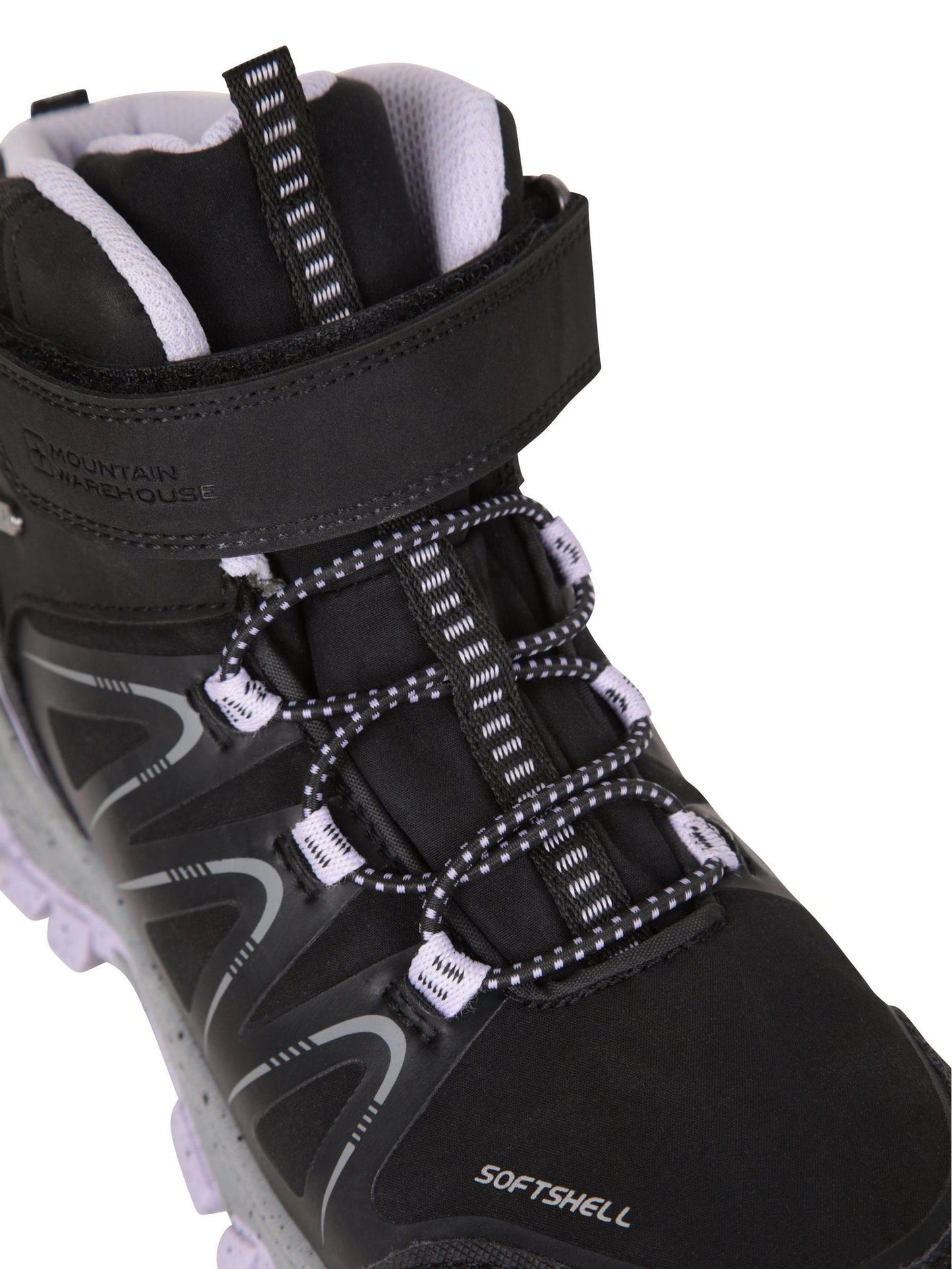Mountain Warehouse Black Crossroad Softshell Walking Boots image 4