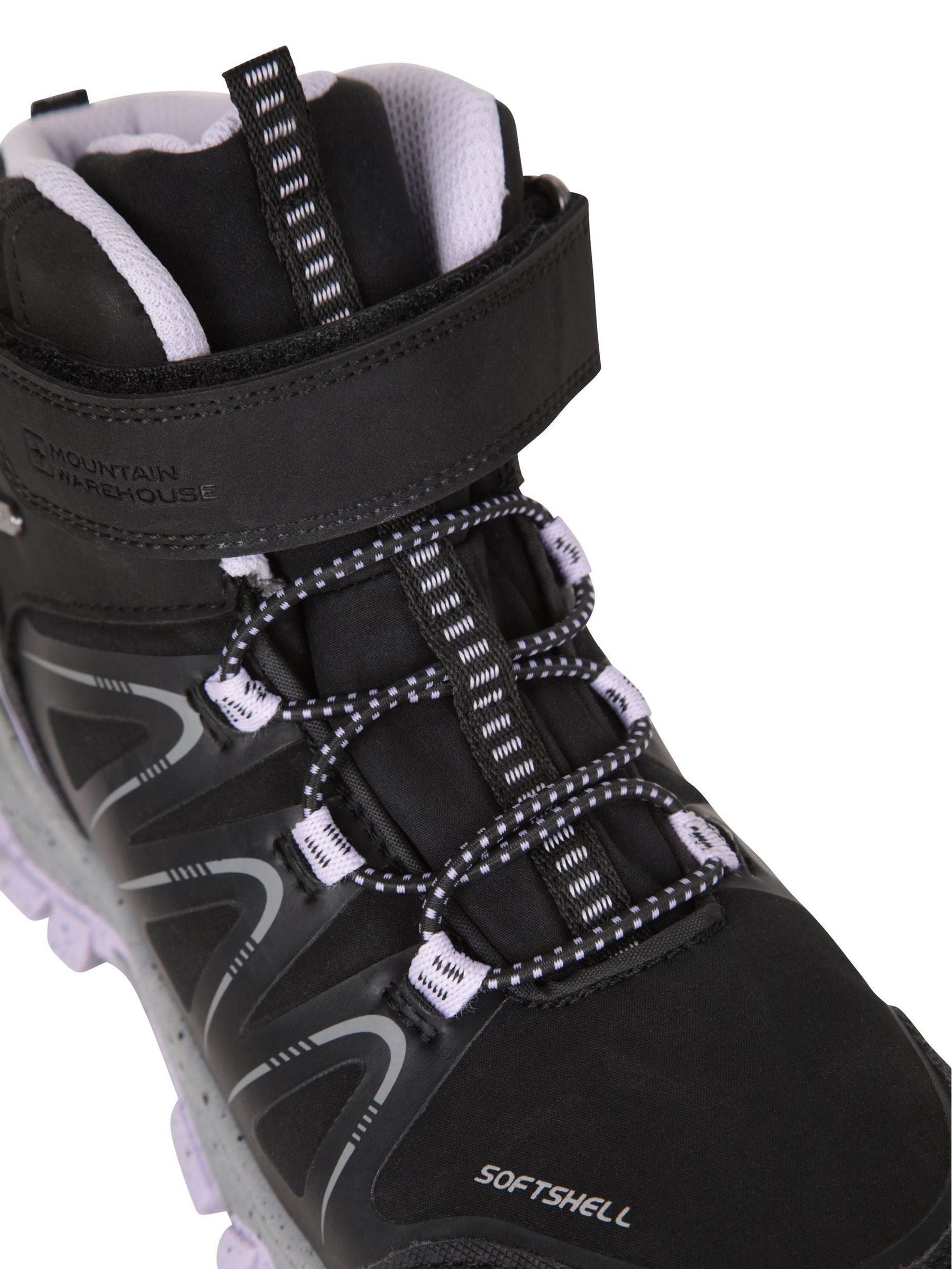 Mountain Warehouse Black Crossroad Softshell Walking Boots image 4