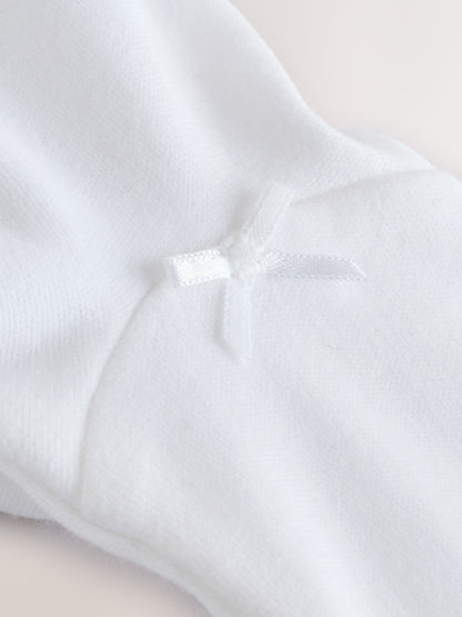 White Occasion Baby Sleepsuit (0mths-2yrs) image 8