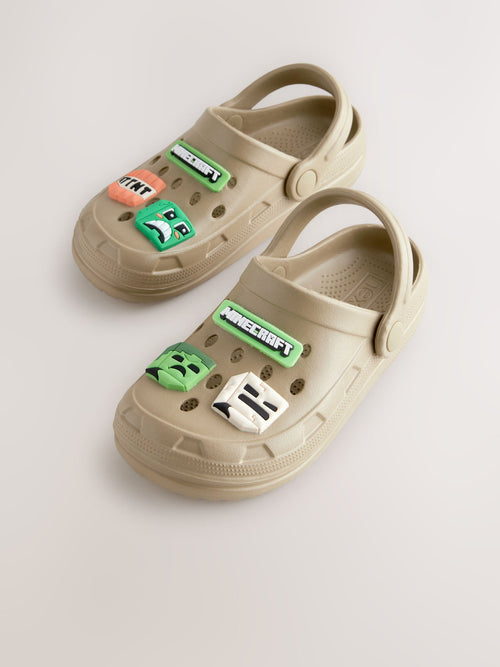 Neutral Minecraft Clogs image 1