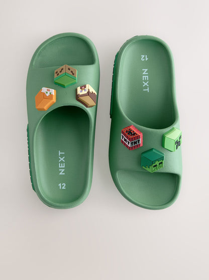 Dsiney Kidz - Green Minecraft Sliders image 3