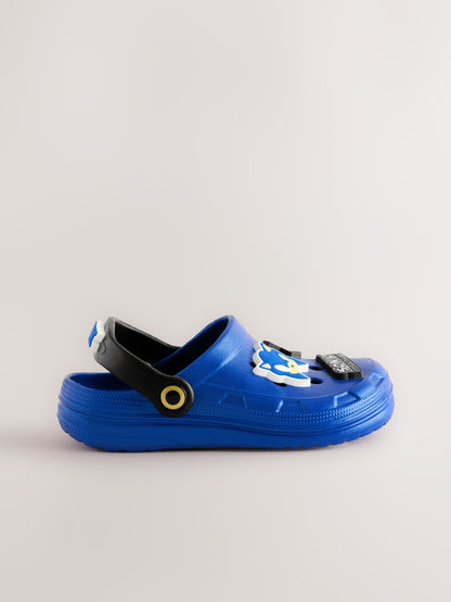 Metallic Blue Sonic Clogs image 4