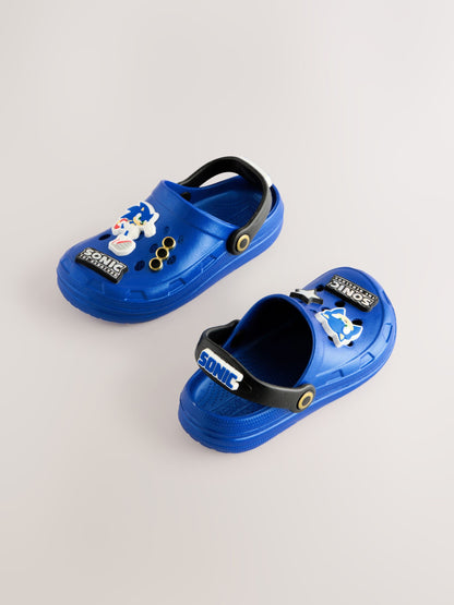 Metallic Blue Sonic Clogs image 5
