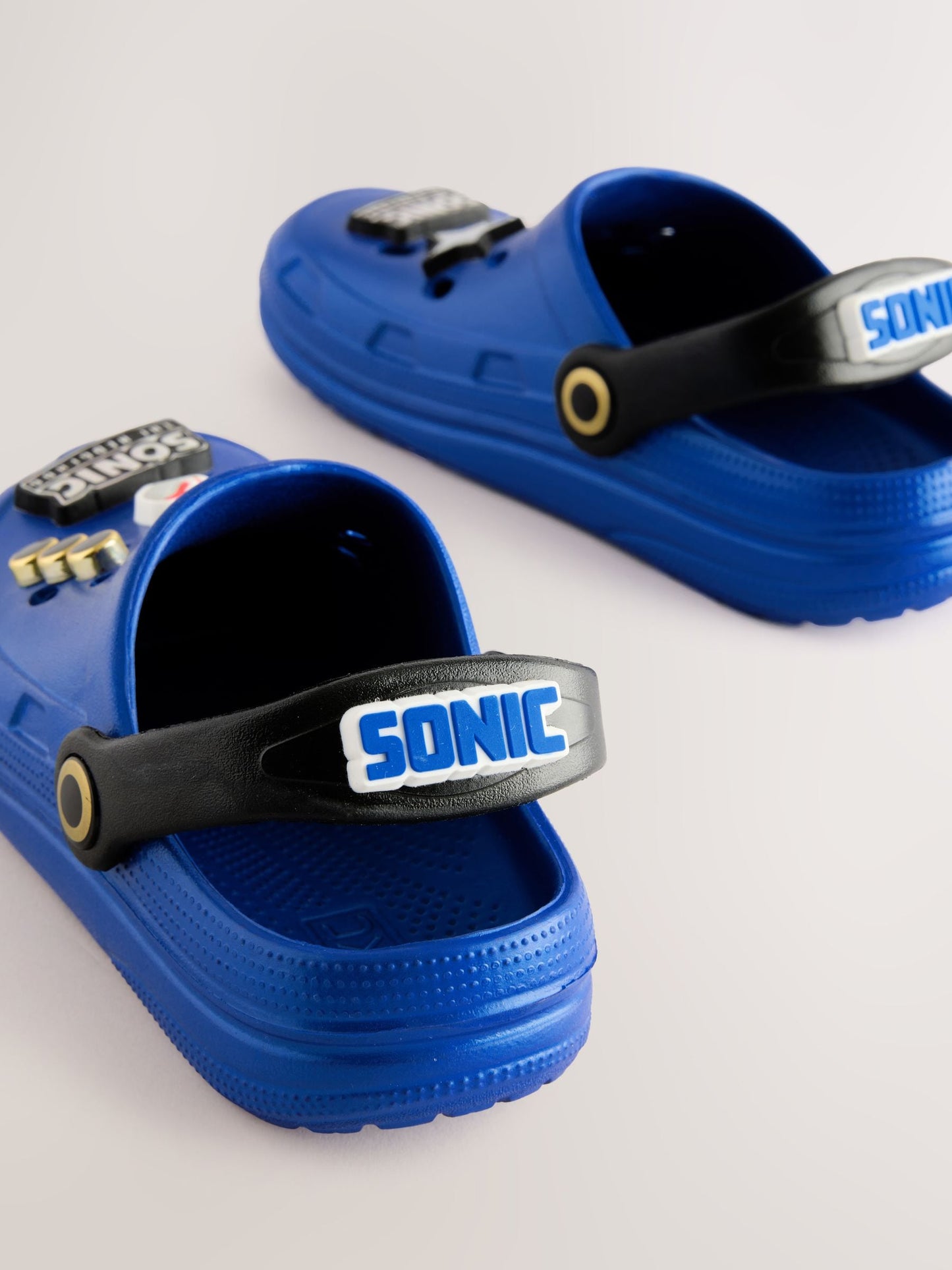Metallic Blue Sonic Clogs image 7