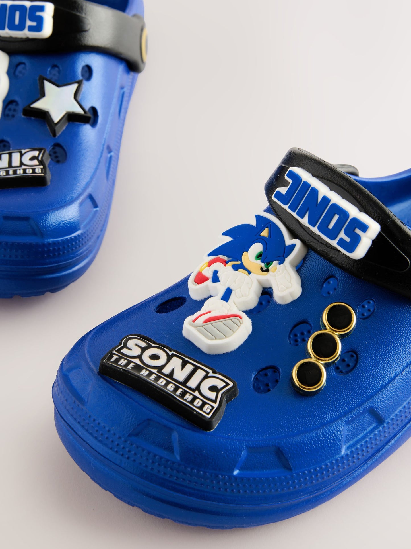 Metallic Blue Sonic Clogs image 8