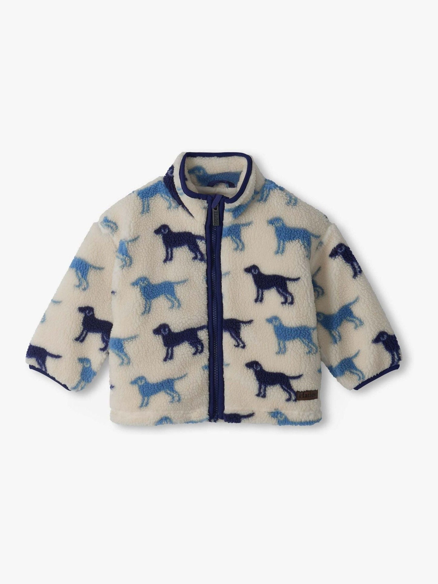 Dsiney Kidz - Hatley Natural Lab Silhouette Mock Neck Faux Sherpa Jacket image 1