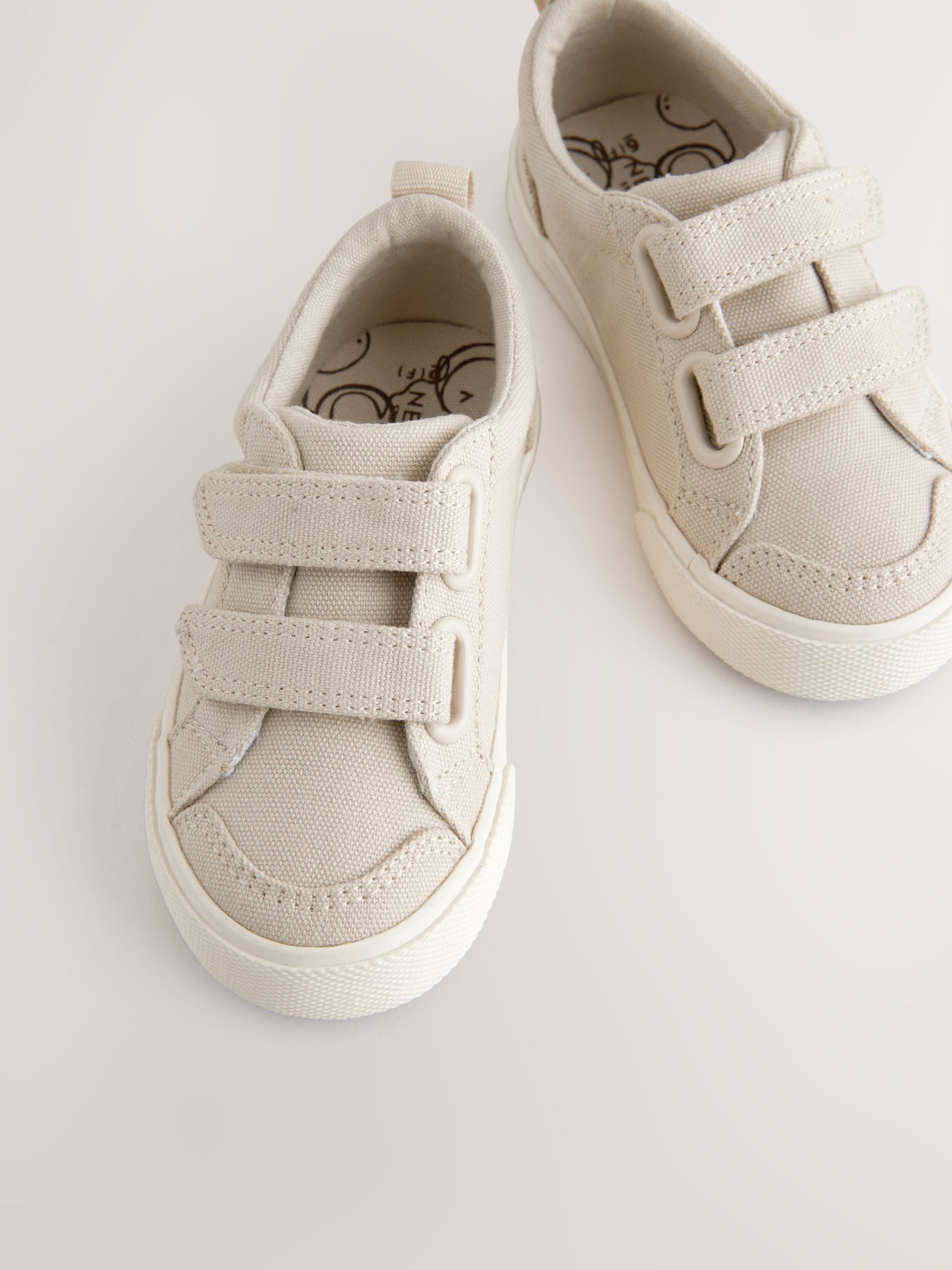 Neutral Wide Fit (G) Two Strap Touch Fastening Trainers image 5