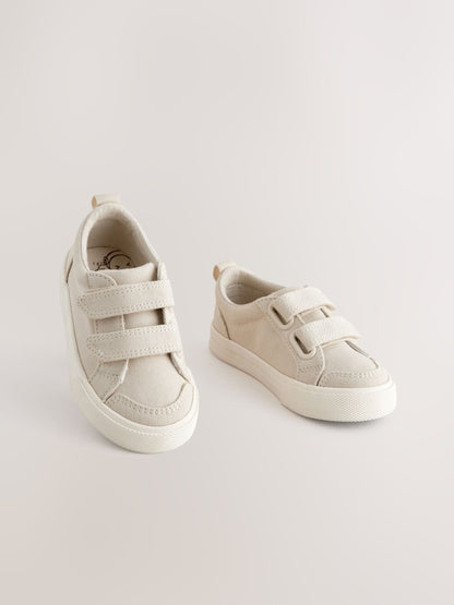 Neutral Standard Fit (F) Two Strap Touch Fastening Trainers image 1