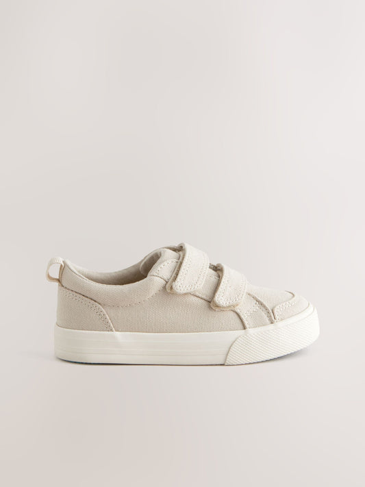 Neutral Standard Fit (F) Two Strap Touch Fastening Trainers image 2