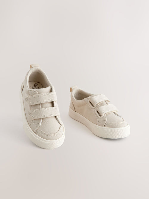 Neutral Standard Fit (F) Two Strap Touch Fastening Trainers image 1