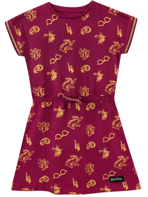 Dsiney Kidz - Character Red 100% Cotton Harry Potter Dress image 1