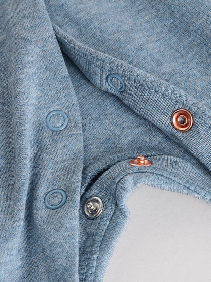 Navy Smart Bow Tie Baby Sleepsuit (0mths-2yrs)