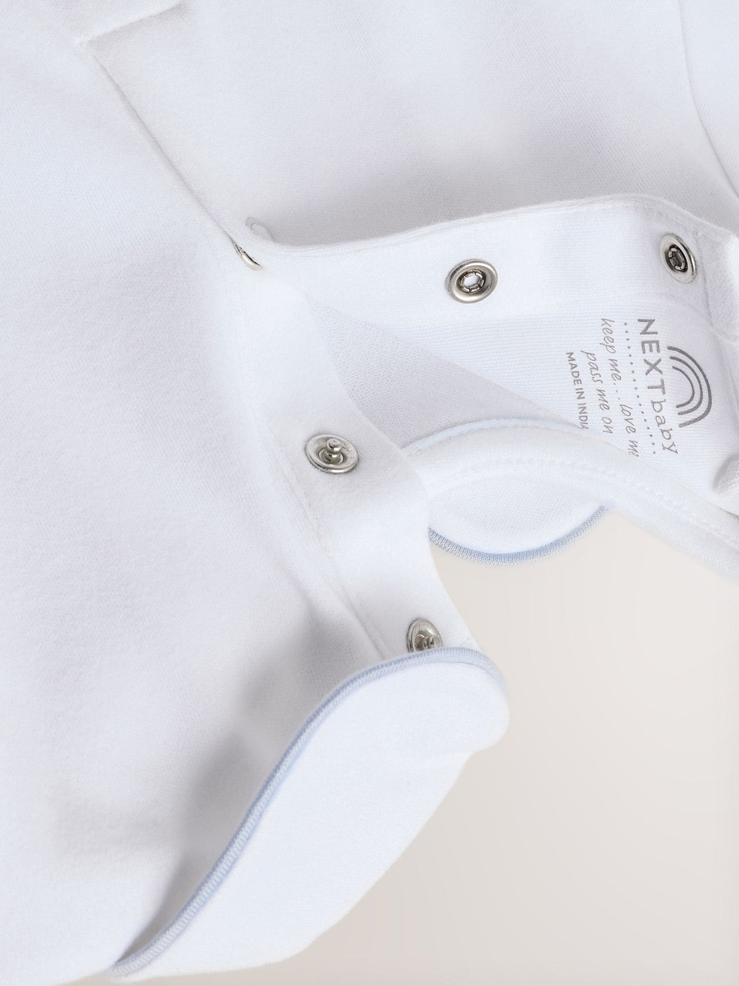 White Bear Occasion Baby Sleepsuit (0mths-2yrs)