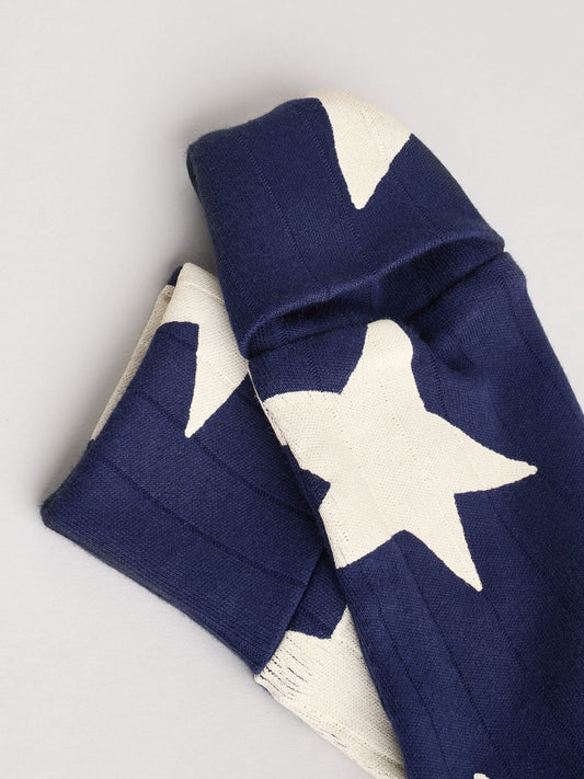 Navy Star Sleepsuits 3 Pack (0mths-2yrs) image 3