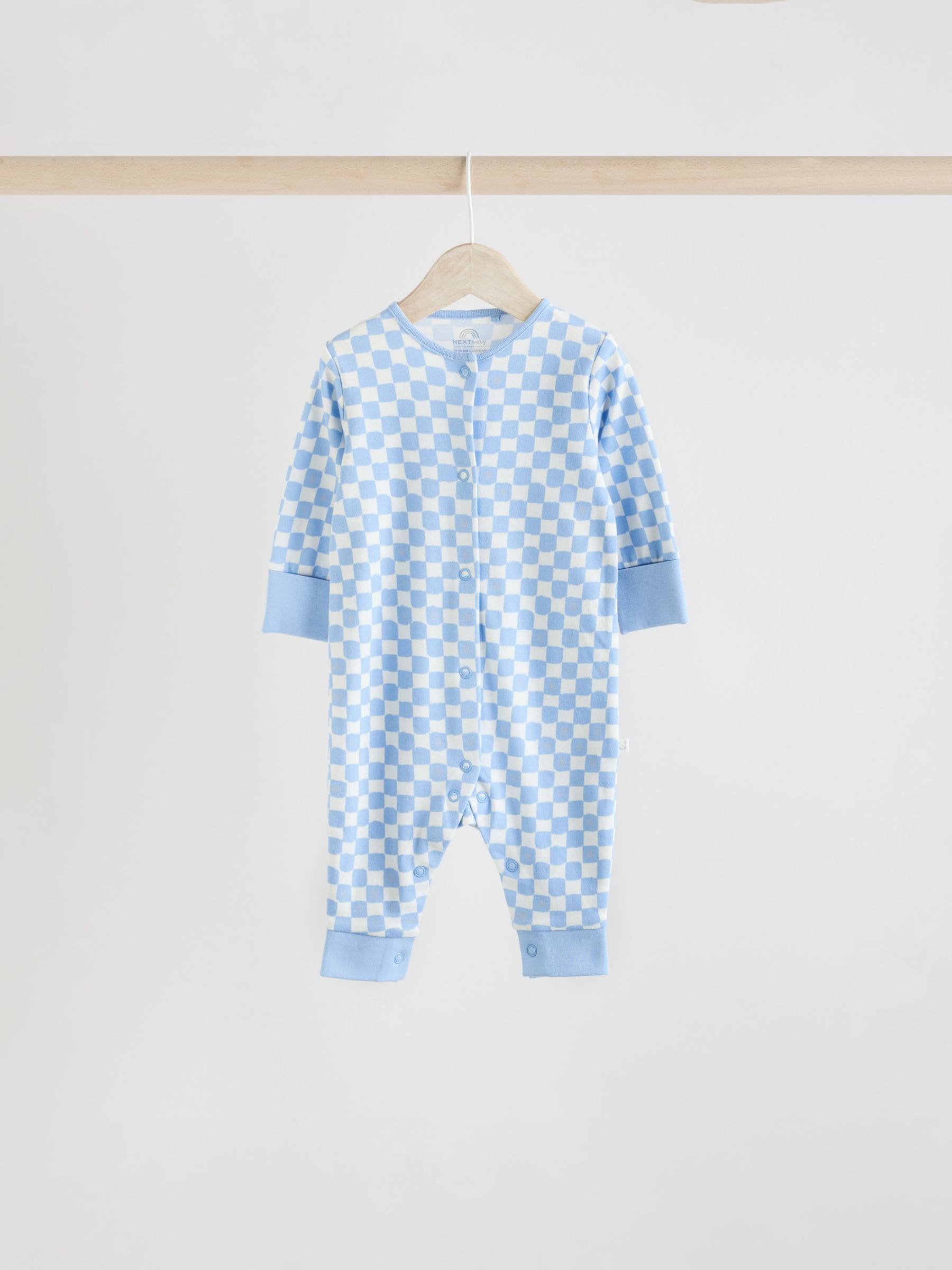 Blue Star Baby Footless Sleepsuits 4 Pack (0mths-3yrs) image 3