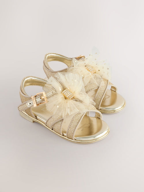 Baker by Ted Baker Girls Occasion Bow Sandals image 1