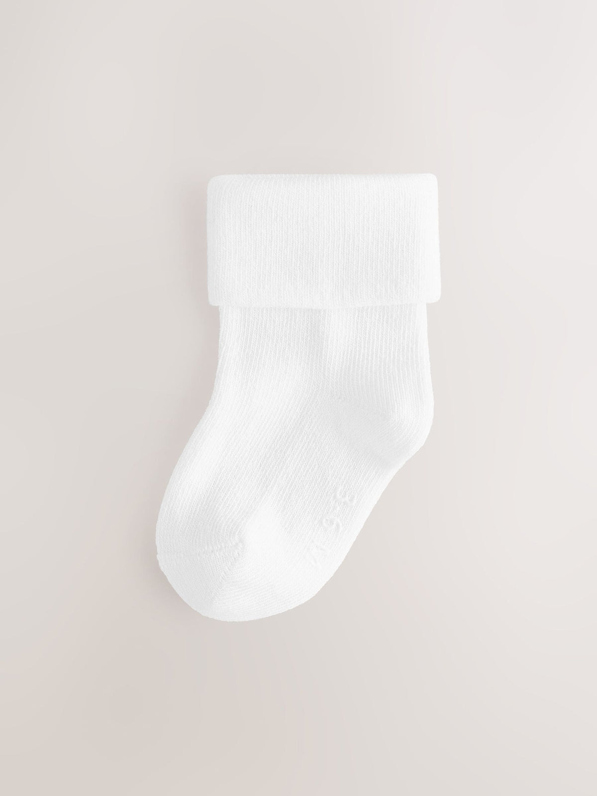 White Roll Top Baby Socks 10 Pack - image 4