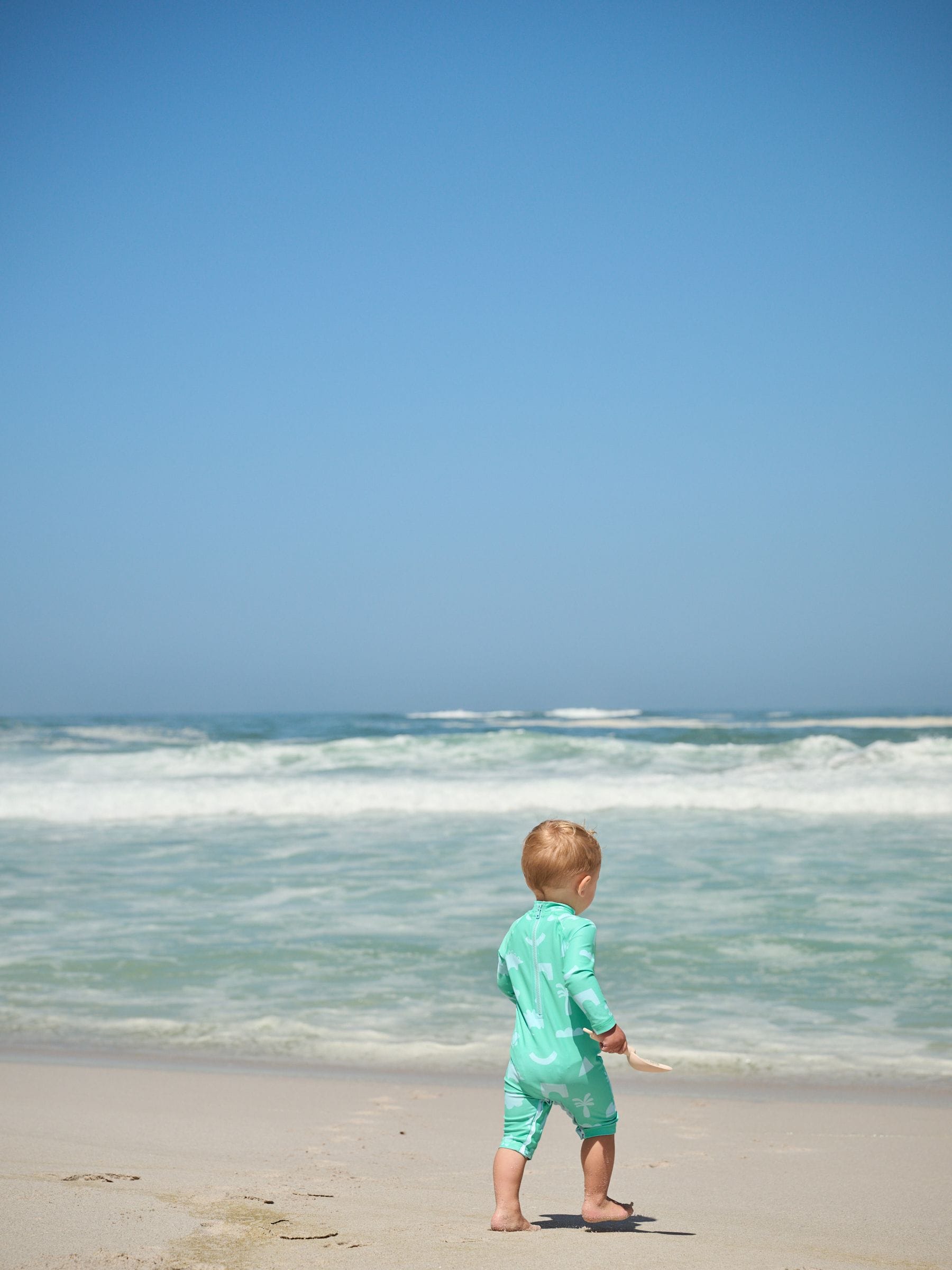 Green Sunsafe Swimsuit and Hat Set (3mths-7yrs) image 4