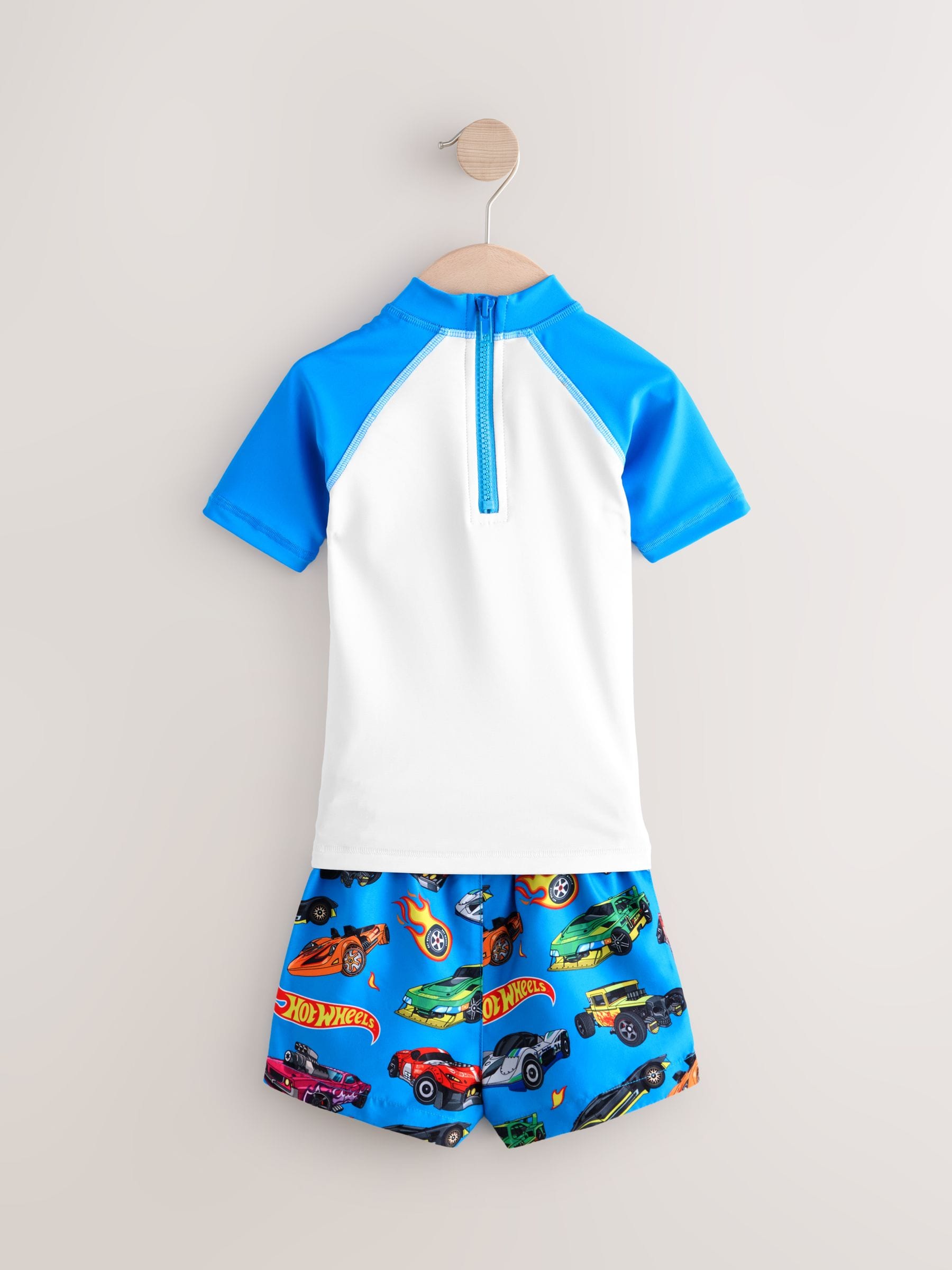 Hot Wheels Rash Vest and Swim Shorts Set (3mths-7yrs) image 6