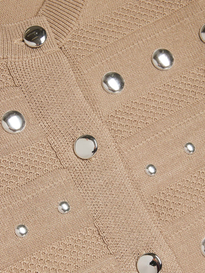 Dsiney Kidz - River Island Brown Studded Top & Skirt Set image 5
