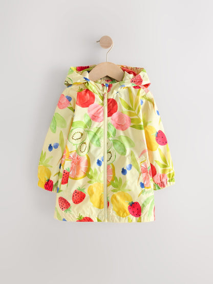 Yellow Fruit Shower Resistant Cagoule Jacket (3mths-7yrs)