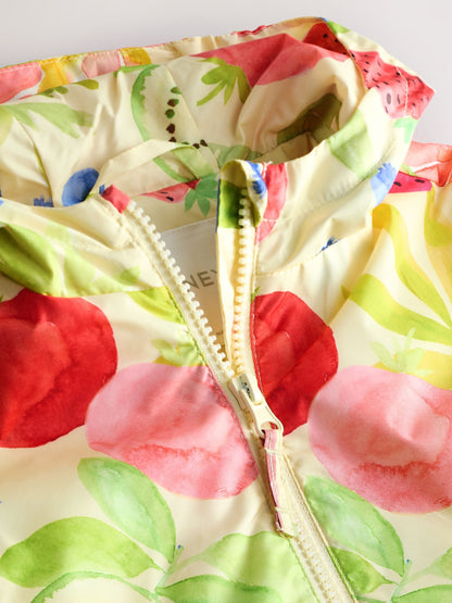 Yellow Fruit Shower Resistant Cagoule Jacket (3mths-7yrs)