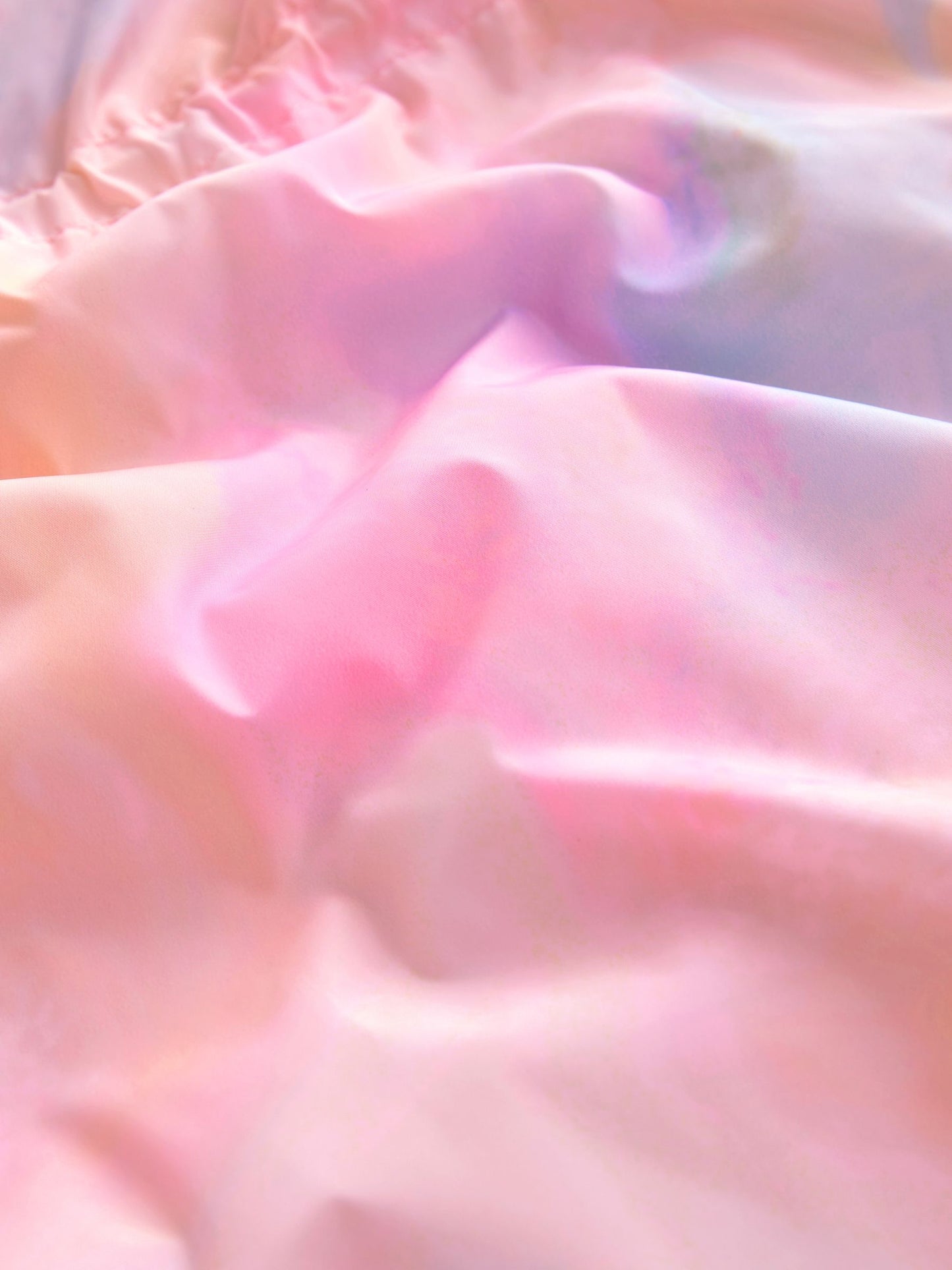 Pink Marble Print Shower Resistant Cagoule Jacket (3-16yrs)