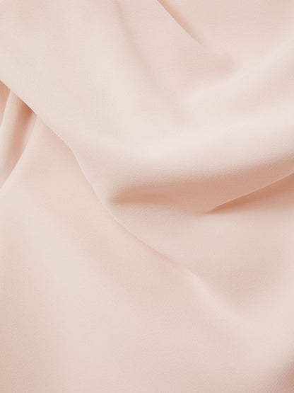 Reiss Pink Shauna High-Neck Drape Back Dress image 5