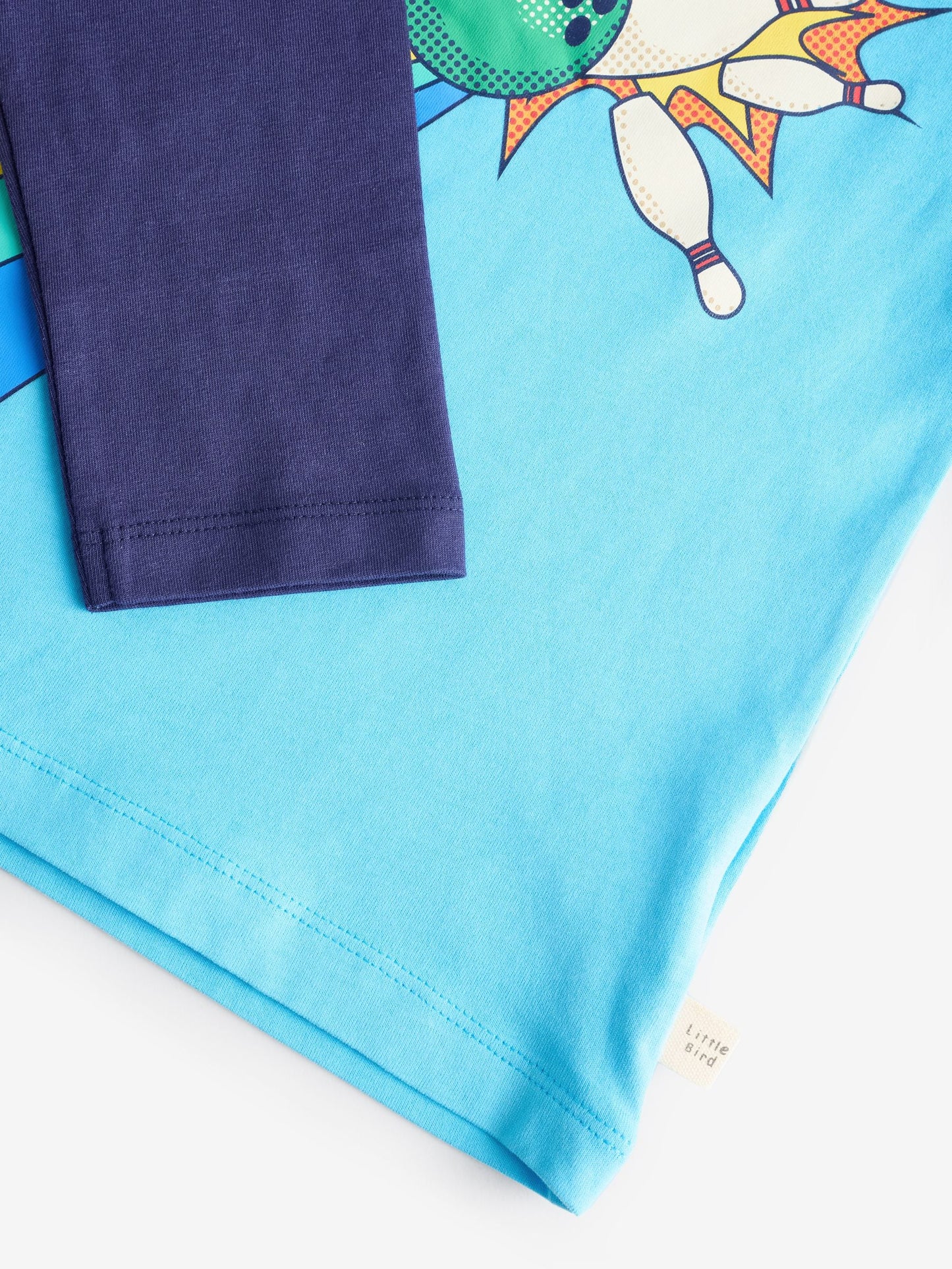 Dsiney Kidz - Little Bird by Jools Oliver Blue/White 100% Cotton Long Sleeve Colourful T-Shirt image 6