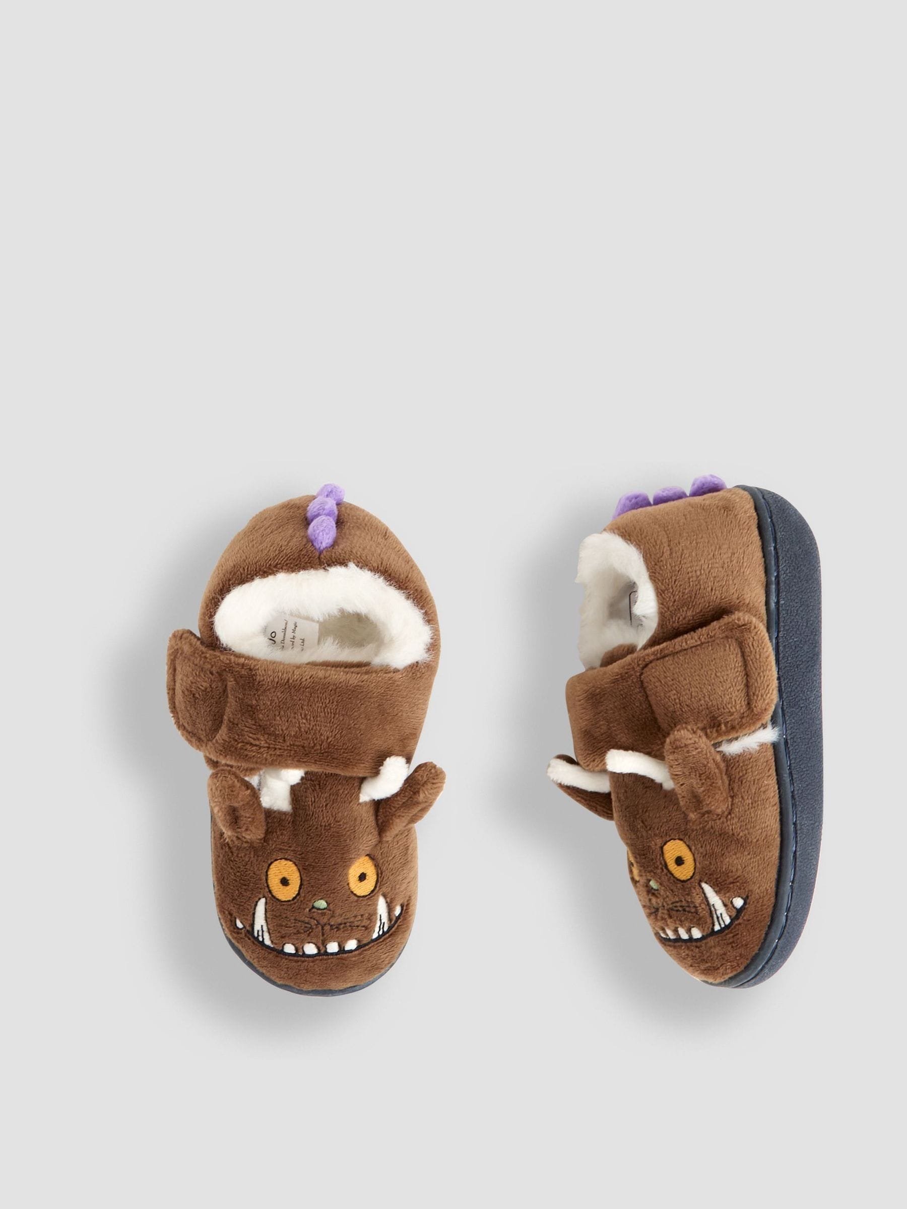 JoJo Maman Bébé The Gruffalo Slipper Shoes image 3