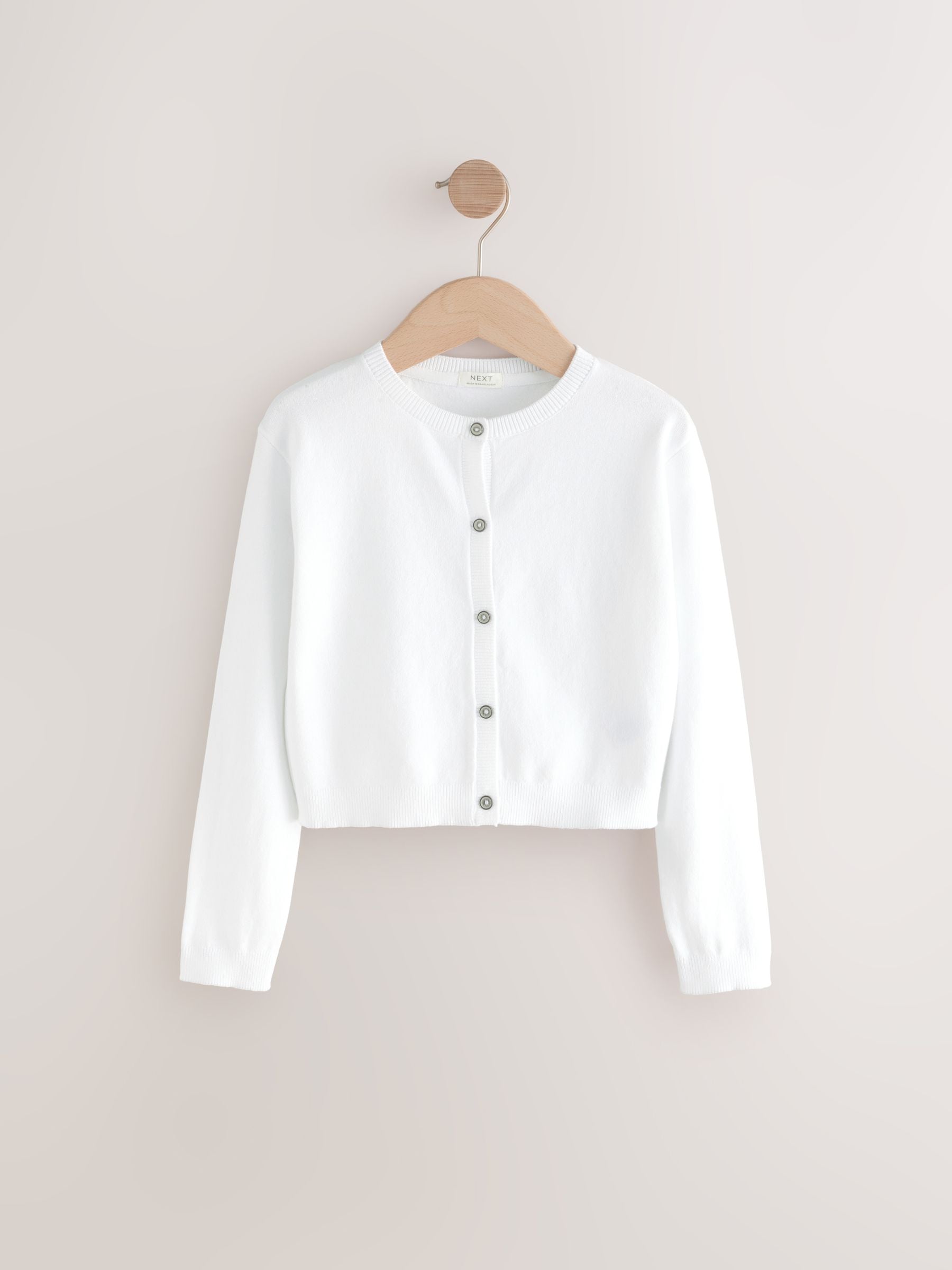 Dsiney Kidz - White Button Up Cardigan (3mths-16yrs) image 1