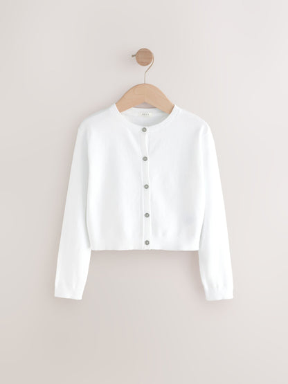 Dsiney Kidz - White Button Up Cardigan (3mths-16yrs) image 1