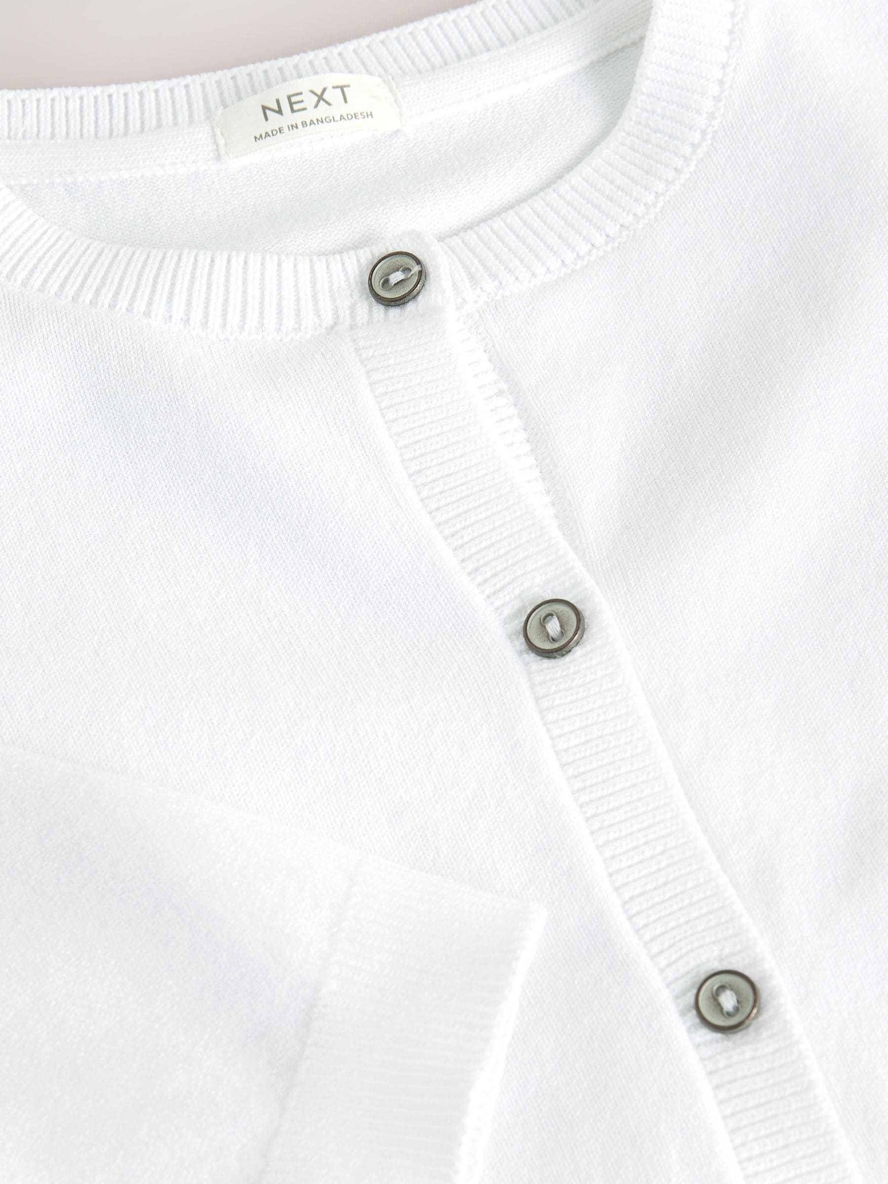 Dsiney Kidz - White Button Up Cardigan (3mths-16yrs) image 3