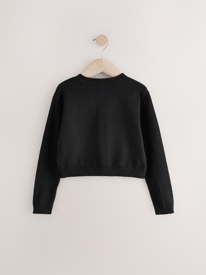 Dsiney Kidz - Black Button Up Cardigan (3mths-16yrs) image 3