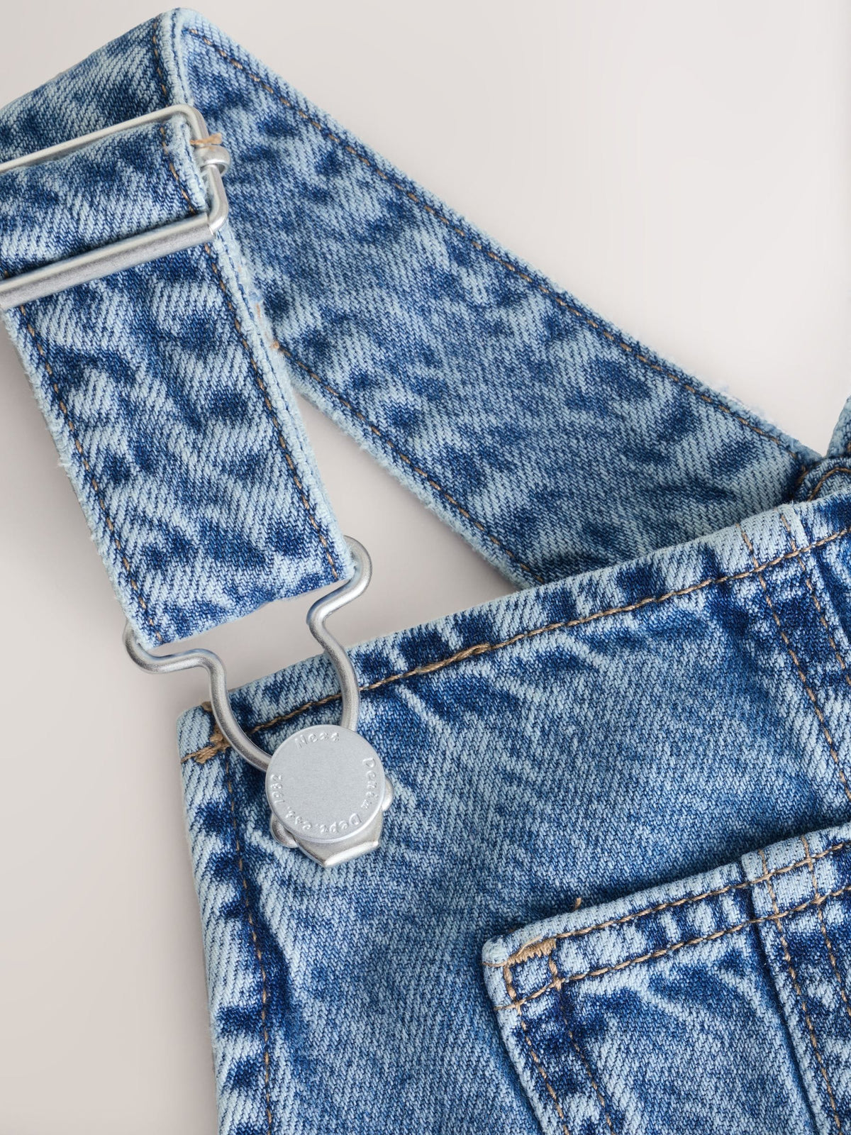 Dsiney Kidz - Denim Barrel 100% Cotton Dungarees (3-16yrs) image 8