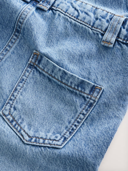 Denim Barrel 100% Cotton Dungarees (3-16yrs)