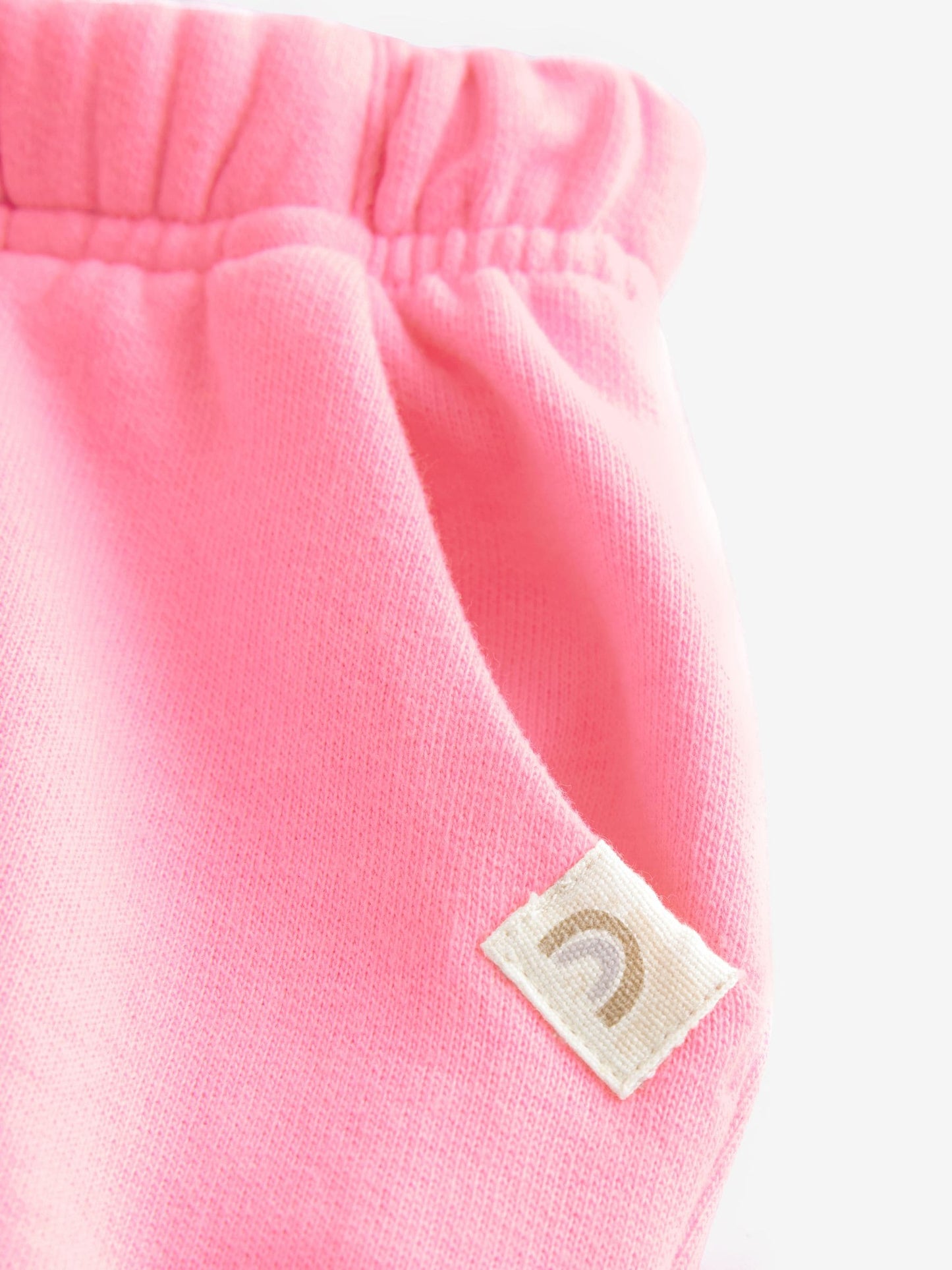 Bright Pink Cuffed Sweat Joggers (3mths-7yrs) image 5
