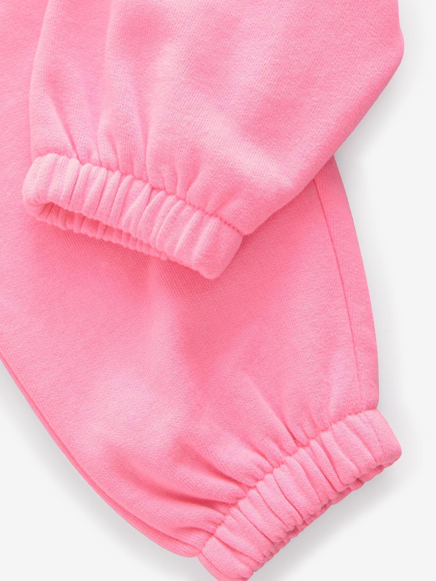 Bright Pink Cuffed Sweat Joggers (3mths-7yrs) image 6