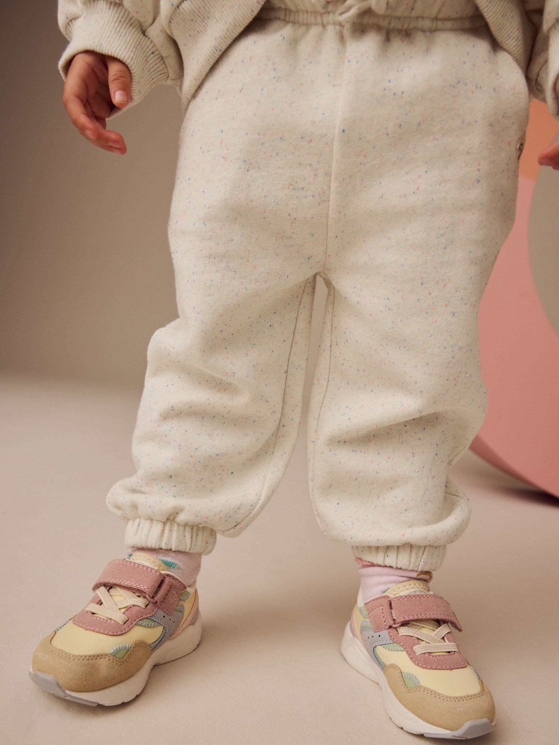 Oatmeal Cuffed Sweat Joggers (3mths-7yrs) image 1