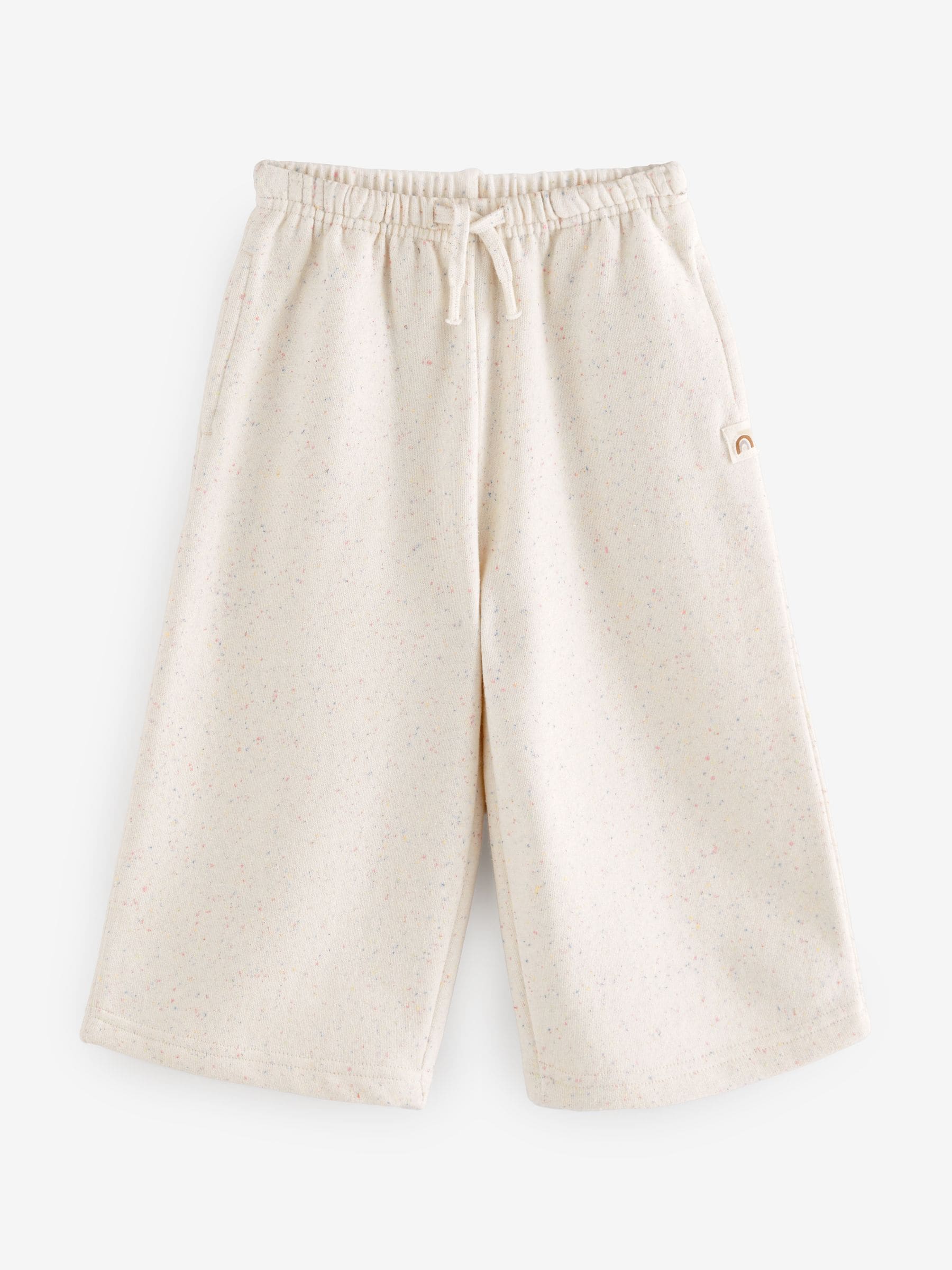 Oatmeal Wide Leg Sweat Joggers (3mths-7yrs) image 4