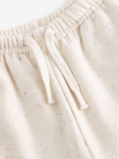 Oatmeal Wide Leg Sweat Joggers (3mths-7yrs) image 6