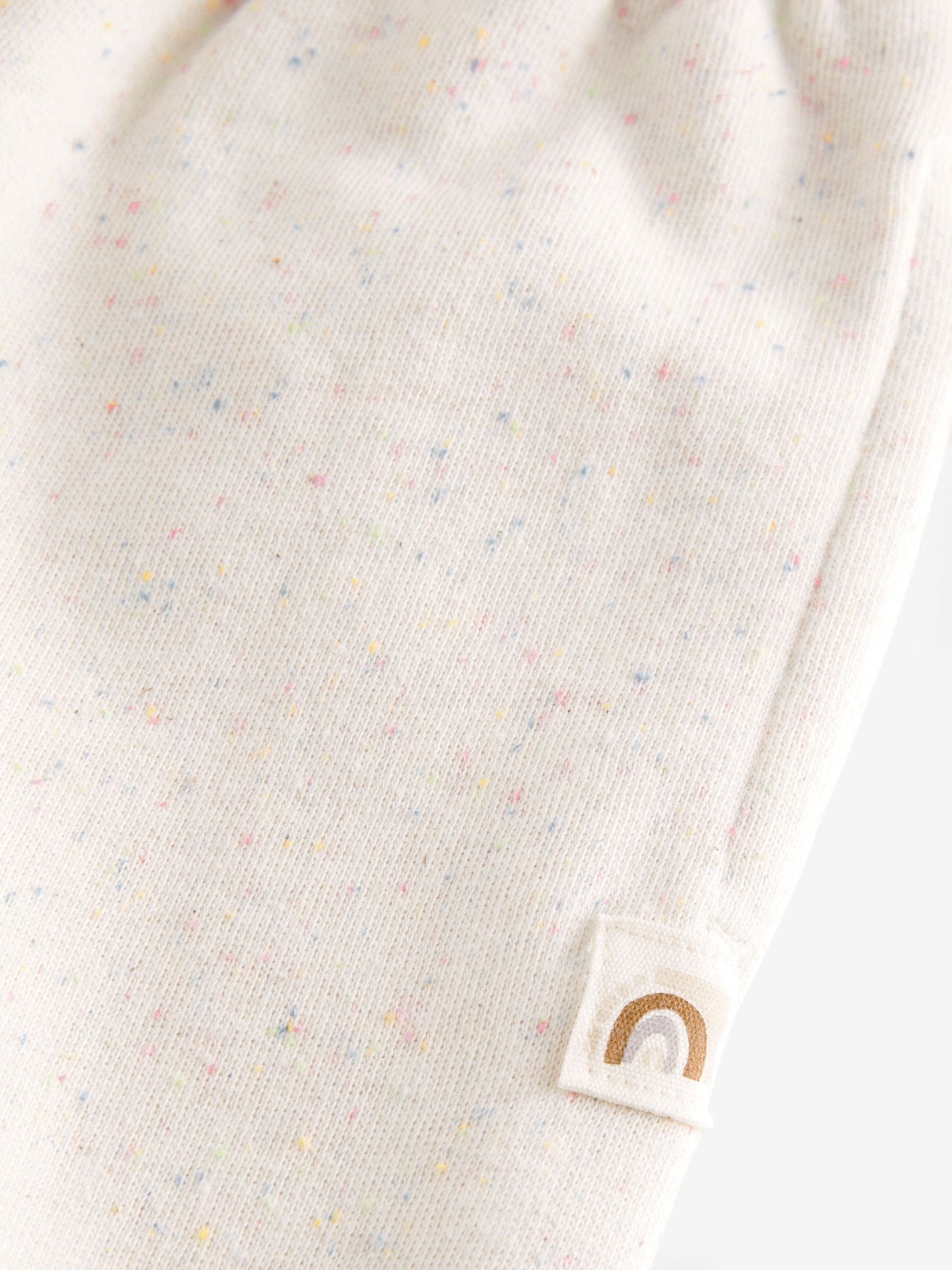 Oatmeal Wide Leg Sweat Joggers (3mths-7yrs) image 7