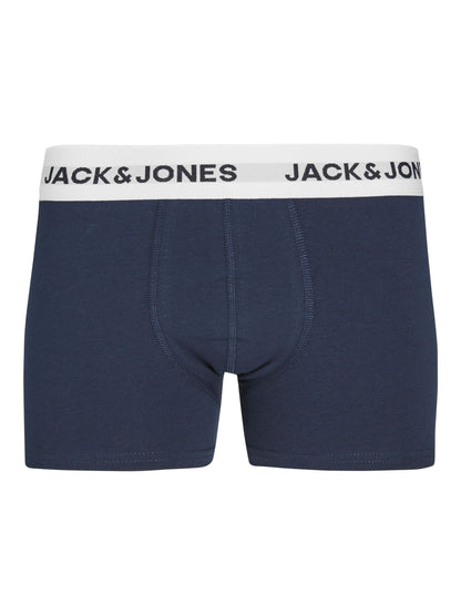 Dsiney Kidz - JACK & JONES JUNIOR Black/Green/Grey/Blue Boxers 5 Pack image 4