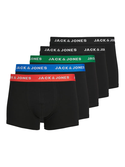 Dsiney Kidz - JACK & JONES JUNIOR Blue Boxers 5 Pack image 1