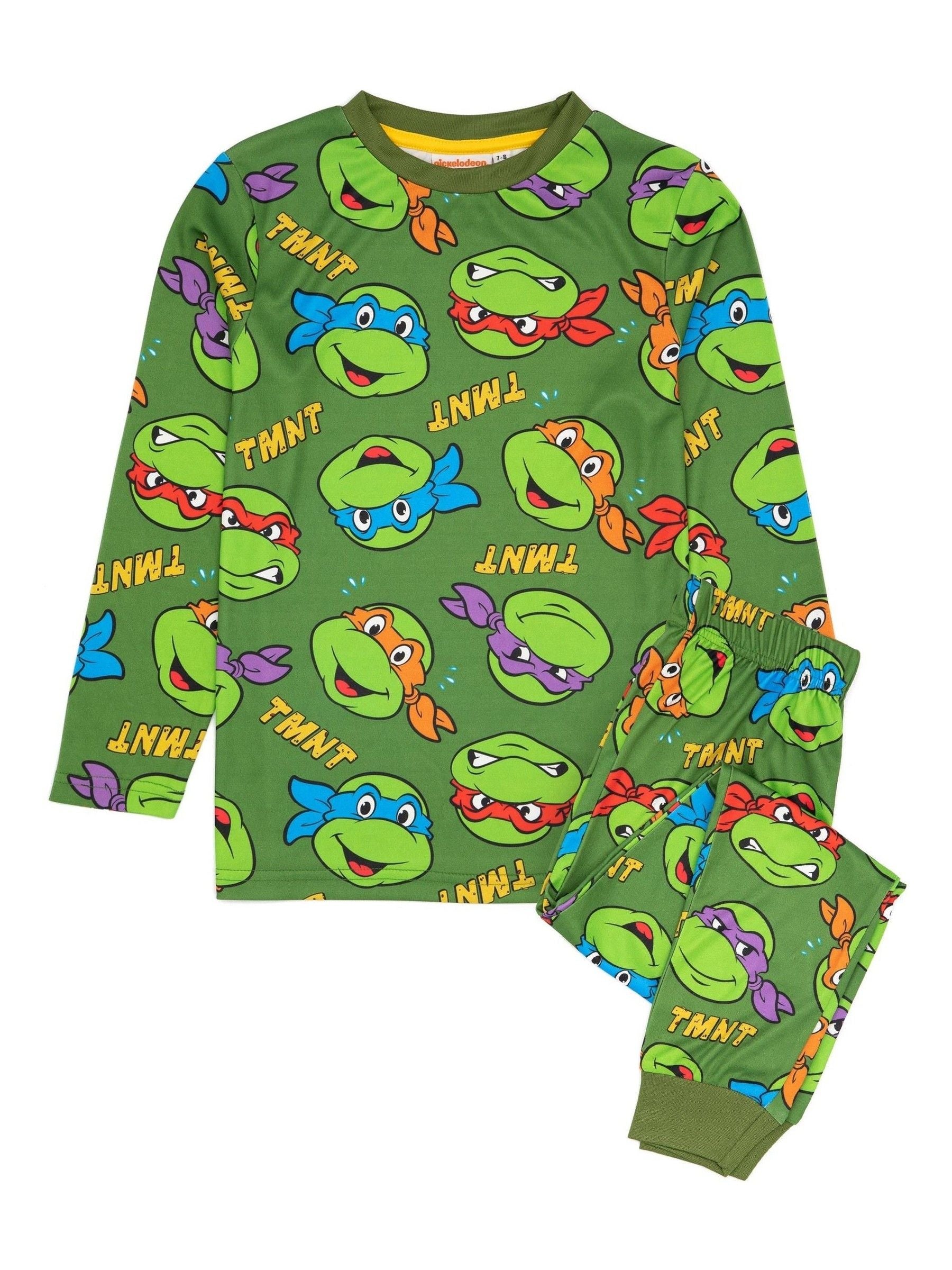 Vanilla Underground Green Teenage Mutant Ninja Turtles Boys Long Leg Pyjamas image 1