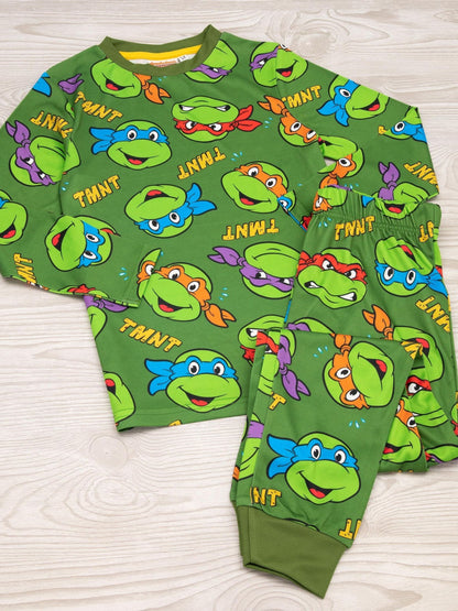 Vanilla Underground Green Teenage Mutant Ninja Turtles Boys Long Leg Pyjamas image 3