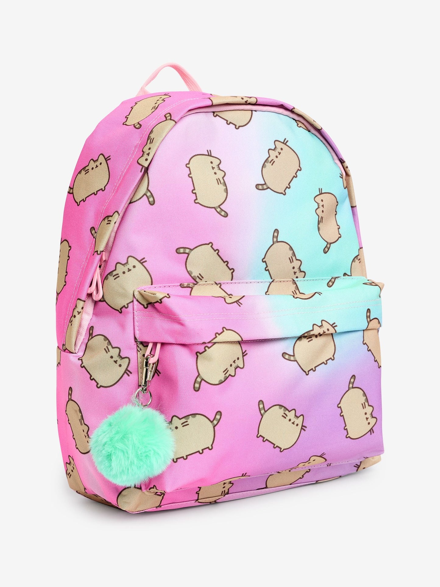 Vanilla Underground Pink Pusheen Ombre Backpack With Pom Pom image 1