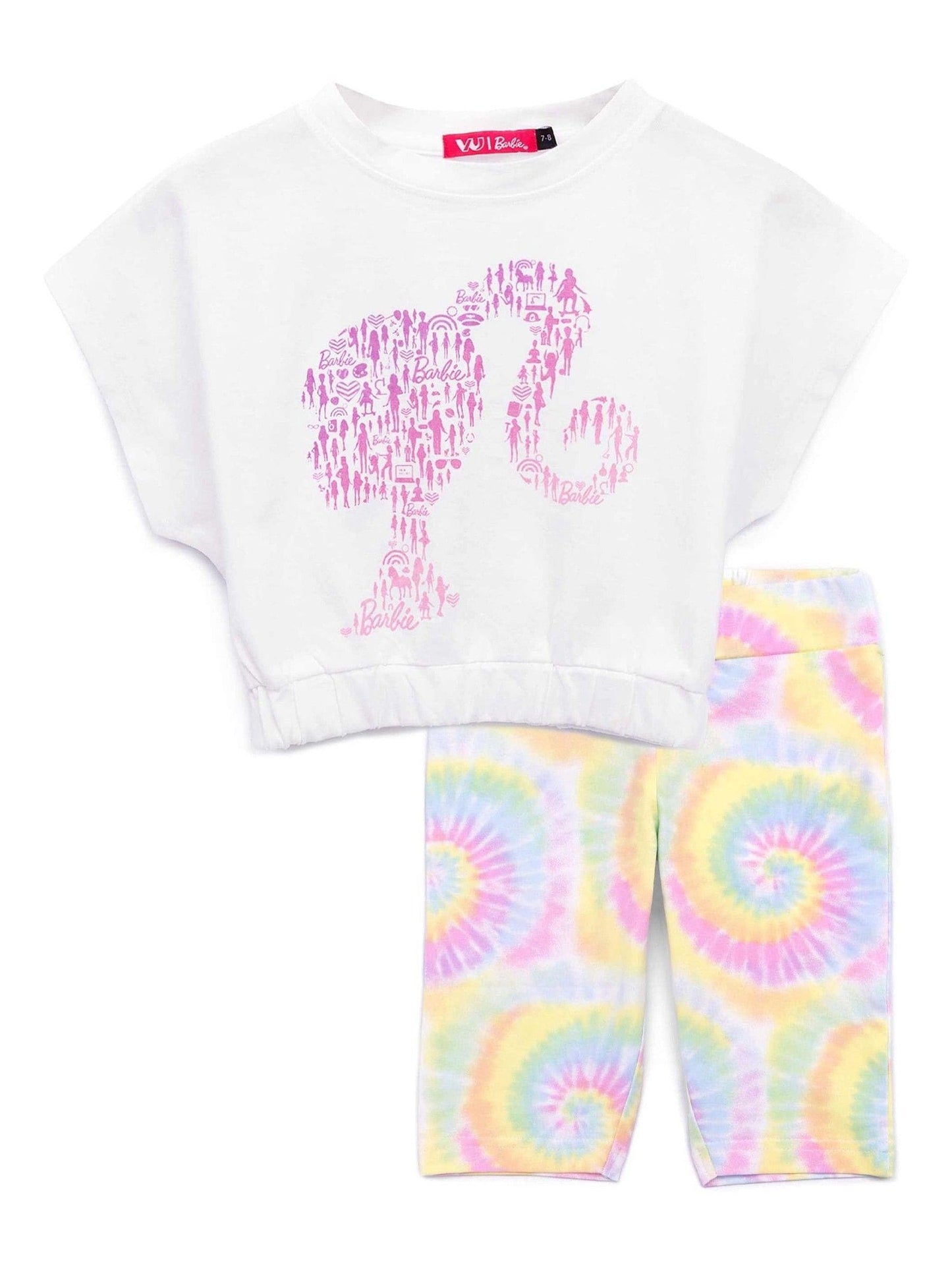 Dsiney Kidz - Vanilla Underground White Barbie Girls Top & Short 2 Piece Set image 1