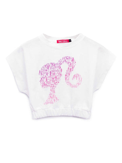 Dsiney Kidz - Vanilla Underground White Barbie Girls Top & Short 2 Piece Set image 2
