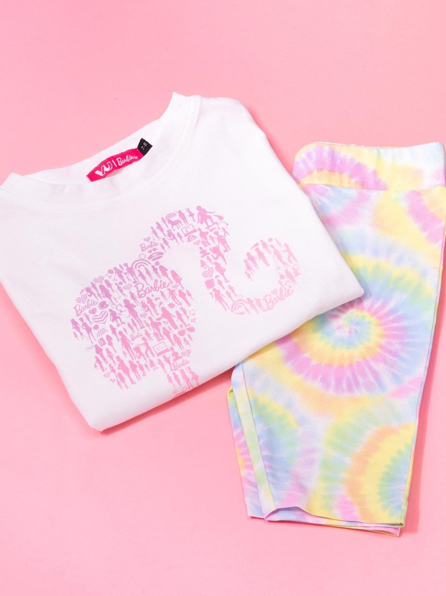 Dsiney Kidz - Vanilla Underground White Barbie Girls Top & Short 2 Piece Set image 3